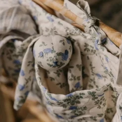 Organizador de cama acolchado Dainty satin, 18x43 cm