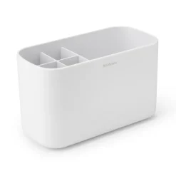 Organizador para el baño ReNew Brabantia, blanco