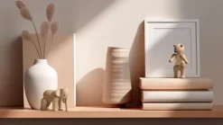 Oso de madera Liliput Kay Bojesen, Roble natural, arce natural