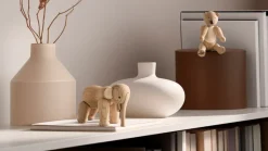 Oso de madera Liliput Kay Bojesen, Roble natural, arce natural