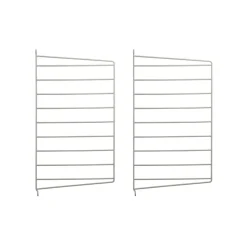 Panel de pared String, Beige, 50x30 cm, paquete de 2