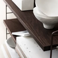 Panel de pared String, Beige, 50x20 cm, paquete de 2