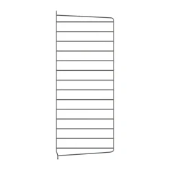 Panel de pared String, Gris oscuro, 75x30 cm, paquete de 1