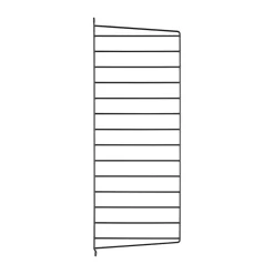 Panel de pared String, Negro, 75x30 cm, paquete de 1