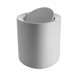 Papelera Birillo 21 × 18,5 cm, Blanco