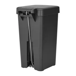 Papelera con pedal StepUp de 10 L, Gris oscuro