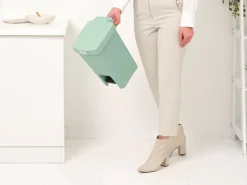 Papelera con pedal StepUp de 10 L, Jade green