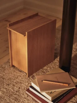 Papelera Sama , Roble, 50 L