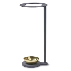 Paragüero Monokel, gris-latón