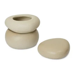 Pebble ask large, Sand/Cream