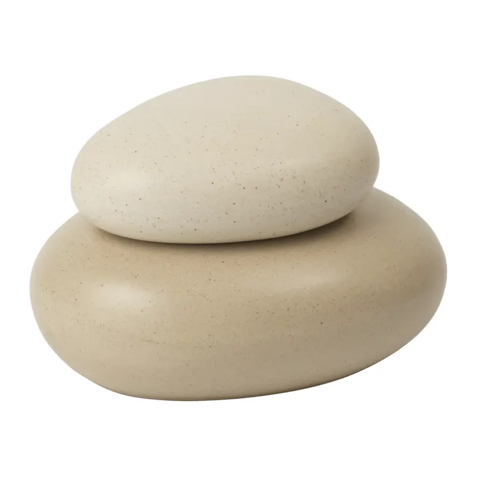 Pebble ask medium, Sand/Cream