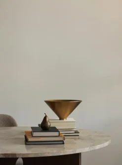 Pera decorativa Sentimant, Latón