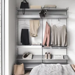 Percha String paquete de 4, Beige