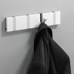 Perchero 3 ganchos Knax, Negro