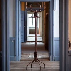 Perchero Babe, Cinturón de cuero blanco - negro