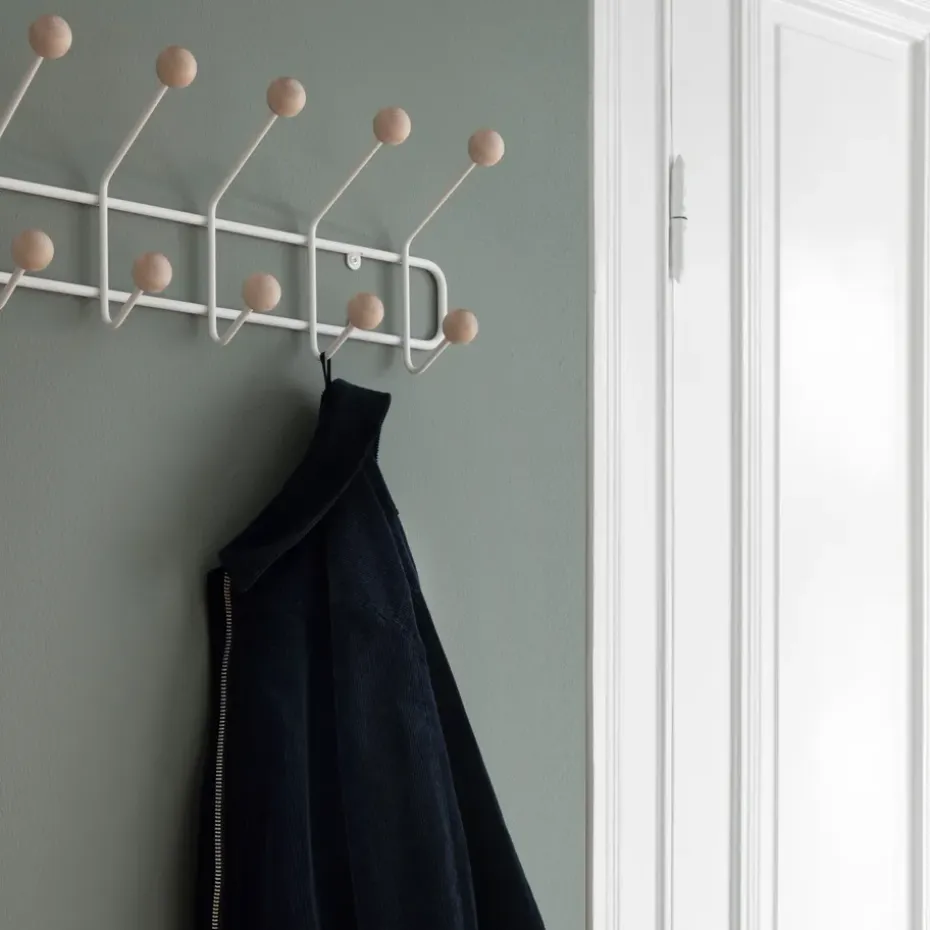 Perchero Bill Horizontal S, blanco