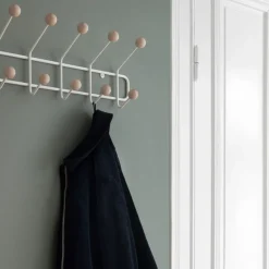 Perchero Bill Horizontal L, blanco