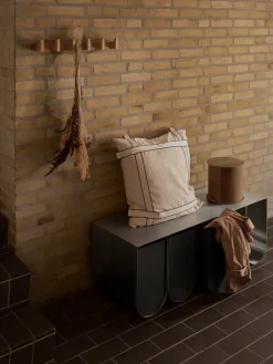 Perchero Column 49 cm, Roble aceitado claro