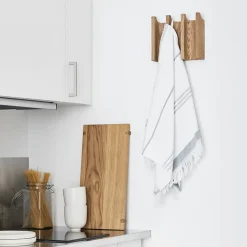 Perchero Column, Oak oiled