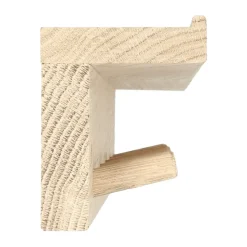 Perchero con estante Alley, Roble