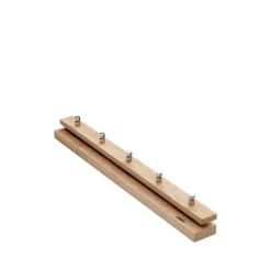 Perchero Cutter, Roble, 5 pomos