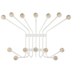 Perchero de pared Bill L, blanco