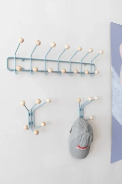 Perchero de pared Bill XS, Pigeon blue