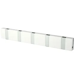 Perchero de pared Knax 33 cm, blanco