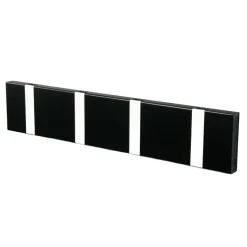 Perchero de pared Knax 40 cm, negro-gris