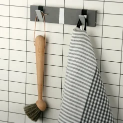 Perchero de pared Knax 20 cm, gris