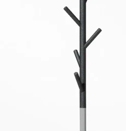 Perchero de pie Sticks, gris oscuro-plata