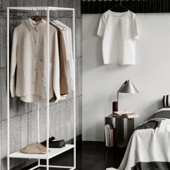 Perchero Grid, White