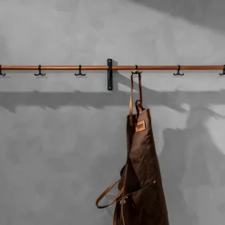 Perchero Nostalgi, Nogal, base blanca