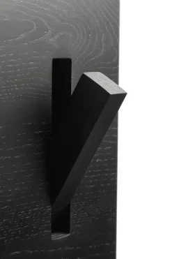 Perchero Utilitile wall hanger, Lackad ek-black-large