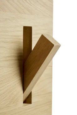 Perchero Utilitile wall hanger, Lackad ek-large