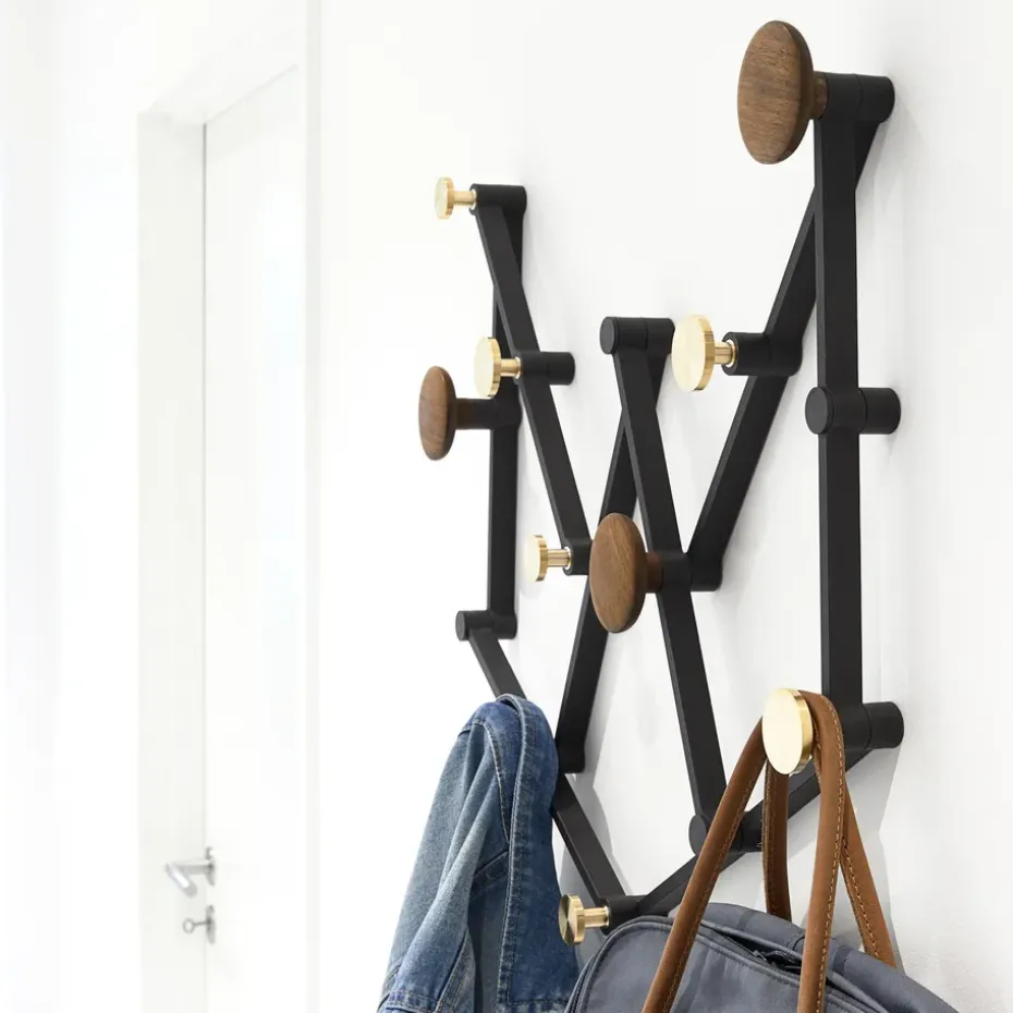 Perchero X•TEND, nogal