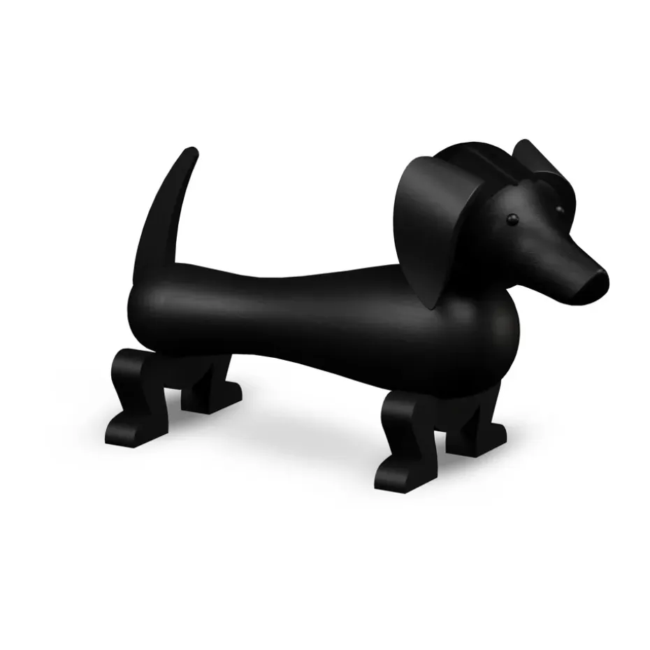 Perro Kay Bojesen 28,5 cm, Roble oscuro teñido