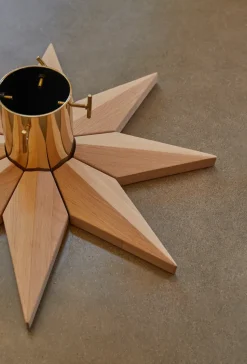 Pie para árbol de navidad Stella Ø50,5 cm, roble