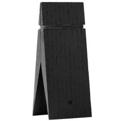 Pinza madera Moebe Pinch, roble pintado de negro