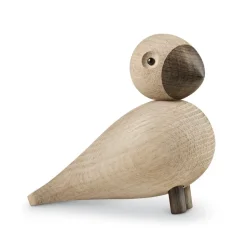 Pájaro Alfred de madera, roble