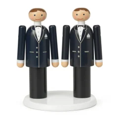 Plataforma para pareja de novios Kay Bojesen, Blanco