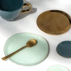 Plato Good Morning Grow Ø14 cm, latón