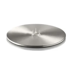 Plato para vela ester & erik Ø12 cm mate, Silver