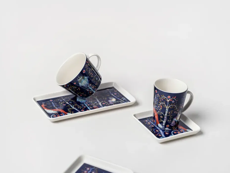 Plato Taika 12x24 cm, Azul