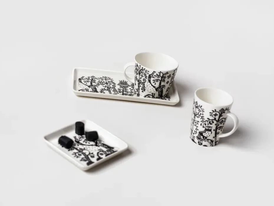 Plato Taika 12x24 cm, Negro