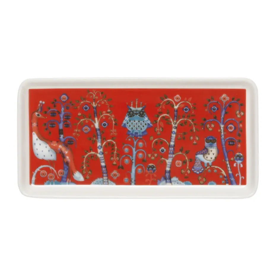 Plato Taika 12x24 cm, Rojo