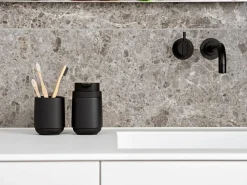 Portacepillos de dientes Time 9,8 cm, Black