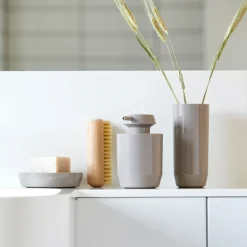 Portacepillos de dientes Zone Suii 14 cm, Taupe