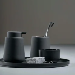 Portacepillos de dientes Nova One, negro