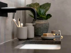 Portacepillos de dientes Ume, Taupe